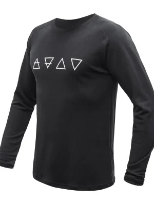 Top Prodej Pánské triko dl.rukáv SENSOR MERINO BLEND ELEMENTS černá