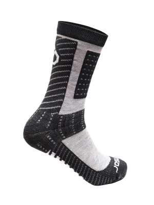 Ponožky SENSOR PRO MERINO CREW černá/šedá Výhodná Nabídka