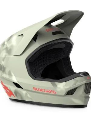Bezpečná Platba Přilba BLUEGRASS LEGIT moss gray coral