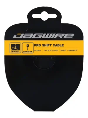 Omezená Nabídka Řadící lanko JAGWIRE Pro Polished Slick Stainless 1.1x2300mm SRAM/Shimano 50ks