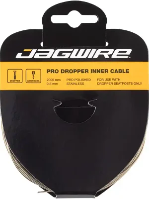 Rychlé Dodání Lanko JAGWIRE Dropper Inner Cable Pro Polished Stainless 0.8x2000mm