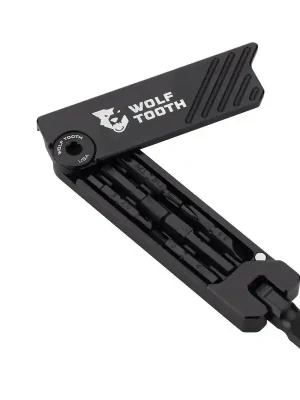 Ověřený Multiklíč WOLF TOOTH 6-BIT Hex Wrench Multi-Tool černá