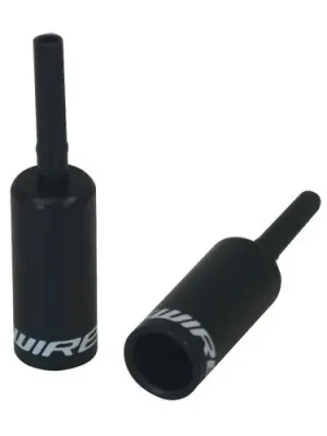 Koncovka brzdového bowdenu JAGWIRE lined 5mm alloy černá 50ks Výhodná Nabídka