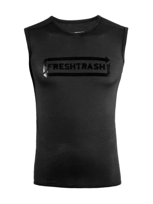 Dres Fresh Trash MEN'S CONVERT JERSEY NO SLEEVE TRUE BLACK Hit Sezóny