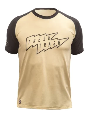 Triko Fresh Trash MEN'S HORIZON SHORT SLEEVE TEE SAND/BLACK Novinka