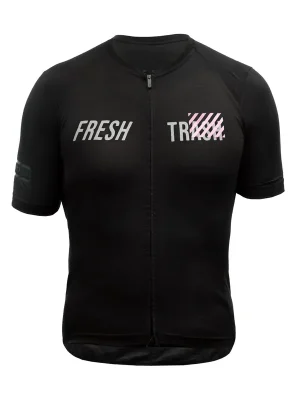 Dres Fresh Trash MEN'S LITE MERINO EVO JERSEY TRUE BLACK Cenově Výhodný