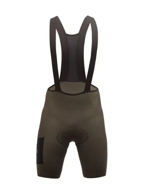 Sezónní Sleva Kraťasy Fresh Trash MEN'S SIGNATURE BIB SHORTS EVO OLIVE GREEN