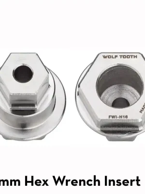 Cenová Bomba Vložka do stranového klíče WOLF TOOTH FLAT WRENCH INSERT 16mm hex