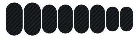 Poslední Šance Ochrana rámu LIZARD SKINS Patch Kit Carbon Leather
