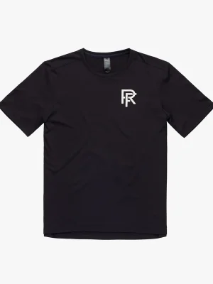 Triko kr.rukáv RACE FACE COMMIT Tech Top černá Značkový