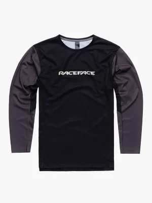 Dres dl.rukáv RACE FACE INDY charcoal Výprodej