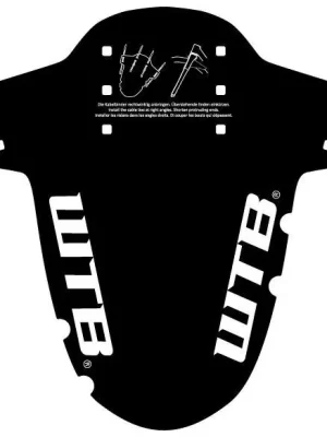 Expresní Doručení Blatník WTB Logo Gravel černá