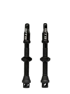 Dokud Zásoby Vydrží Bezdušové ventilky WTB TCS AL Max-Flow Presta Valve 44mm černá 2ks