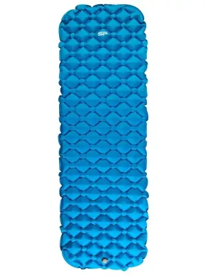 Výhodná Nabídka Nafukovací matrace s vakem Spokey AIR BED, 190x56x5cm, R-Value 2.5, modrá