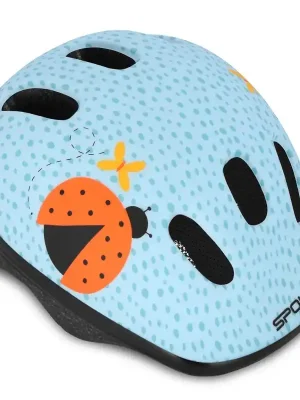 Akce Dětská cyklistická přilba Spokey FUN LADYBUG, 48-52cm