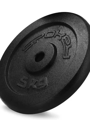 Litinový kotouč Spokey SINIS, 29mm, 5kg Sleva