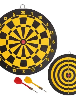 Terč na šipky papírový se šipkami 25cm 51022 Cenový Hit