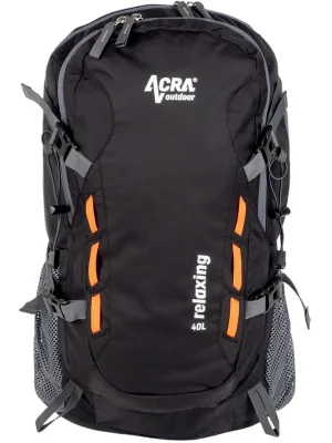 Batoh Acra Relaxing 40 L turistický černý BA40-CRN Výprodej