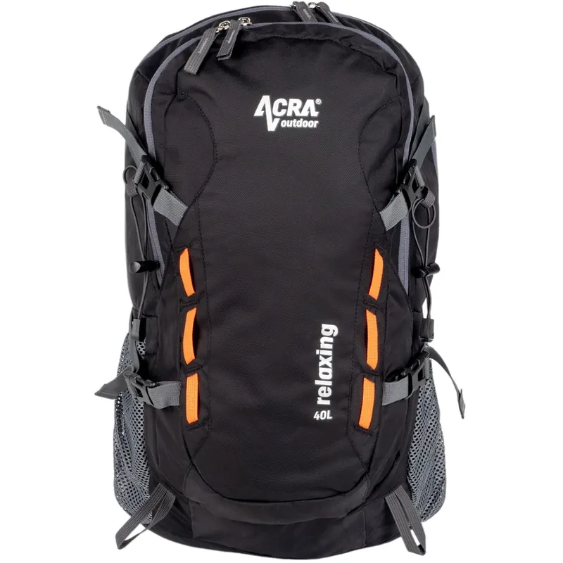 Batoh Acra Relaxing 40 L turistický černý BA40-CRN Výprodej