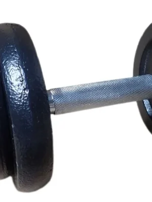 Nakládací činka jednoruční set 2x10kg (20kg) pogumované Vrácení Zdarma