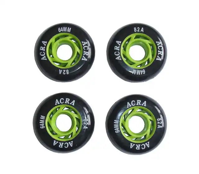 Zlevněný Náhradní kolečka k inline bruslím 64x24mm CS05