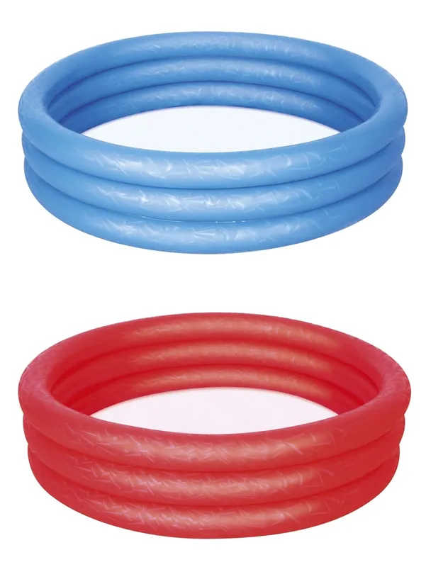 Must-Have Bazén dětský tříkomorový nafukovací 102x25cm
