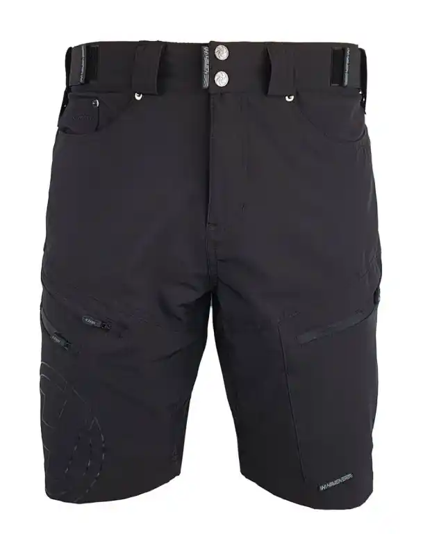 Must-Have Kraťasy pánské HAVEN NAVAHO SHORTY černé s cyklovložkou