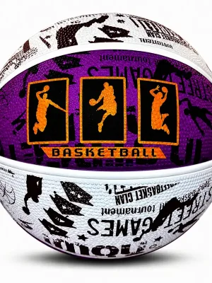 Výhodná Nabídka Basketbalový míč s potiskemG2104K, vel. 5