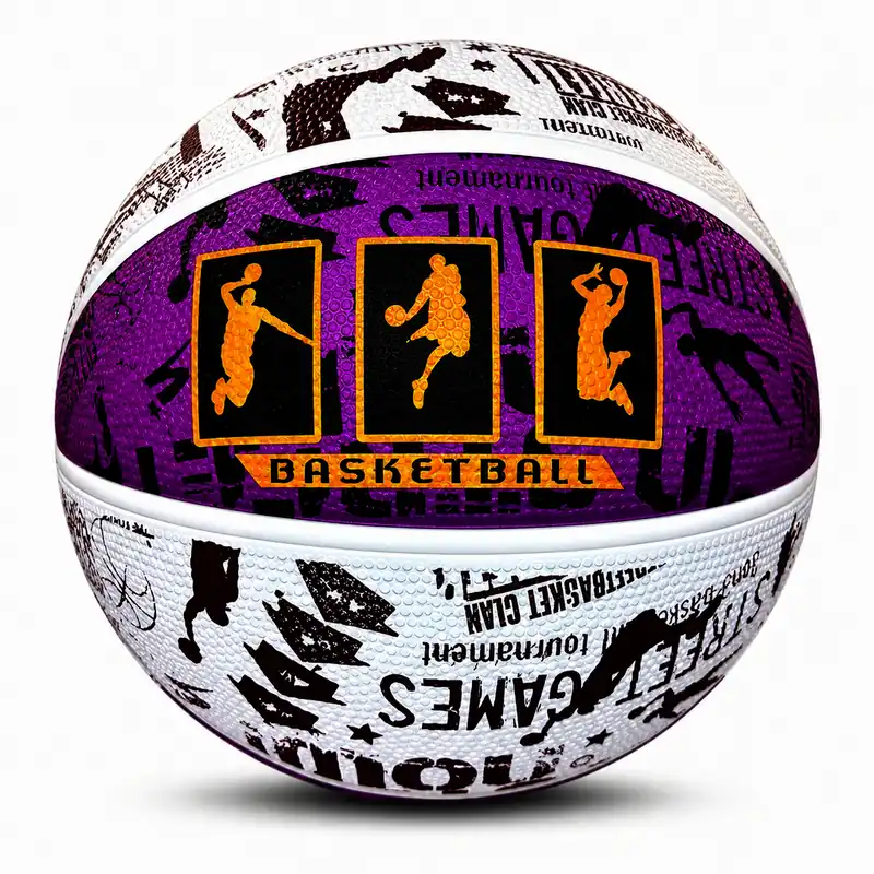 Výhodná Nabídka Basketbalový míč s potiskemG2104K, vel. 5
