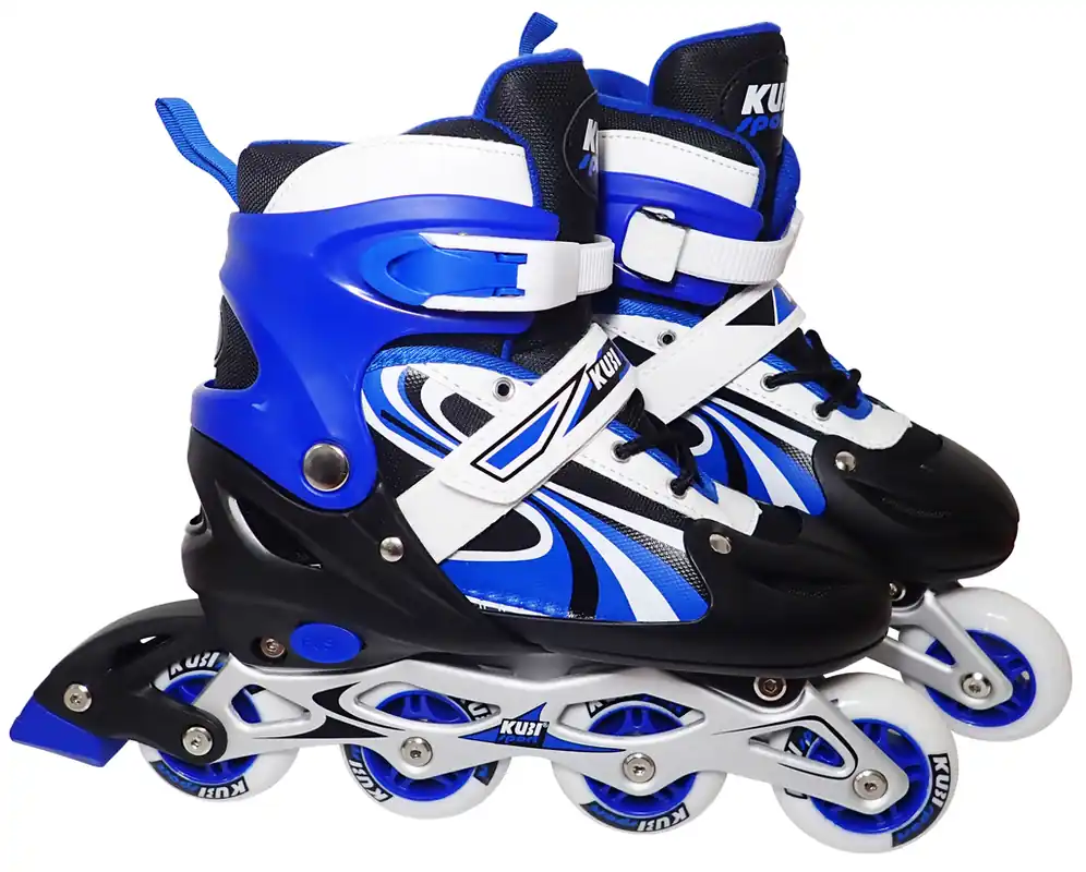 Dětské inline brusle roztahovací CS310K modré Novinka
