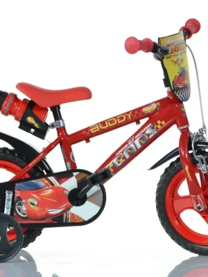 Vysoce Kvalitní Dětské kolo 12 Dino bikes s potiskem CARS 2022