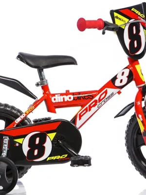 Dětské kolo 12 Dino bikes červené 2024 Výprodej