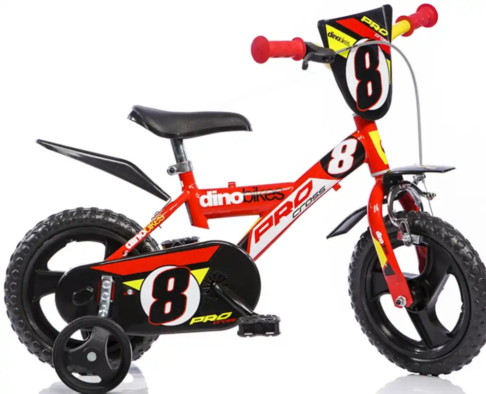 Dětské kolo 12 Dino bikes červené 2024 Výprodej