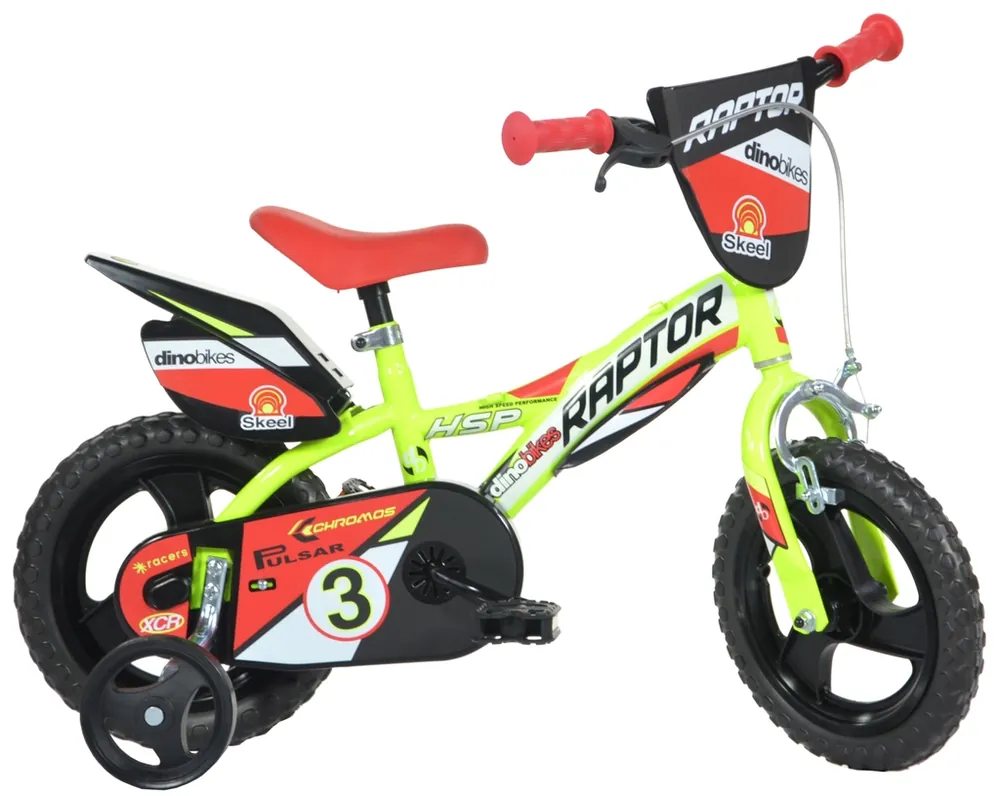 Dětské kolo 12 Dino bikes 123GLN žlutá 2023 Nakupujte Hned