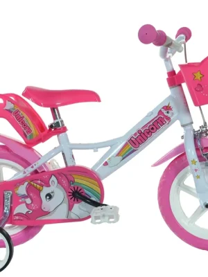 Dětské kolo 12 Dino bikes 124GLN potisk Unicorn 2022 Akční Nabídka