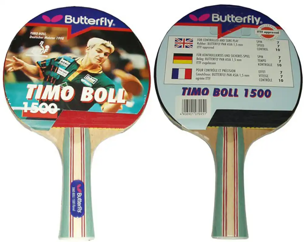 Časově Omezené Pálka na stolní tenis Butterfly Boll 1500