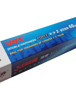Míčky na stolní tenis DOUBLE HAPPINESS 2star 6ks 40mm Poslední Šance