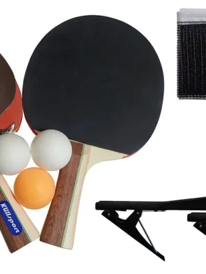 Tovární Cena Sada na stolní tenis 2-star - 2 pálky + 3 míček + síť