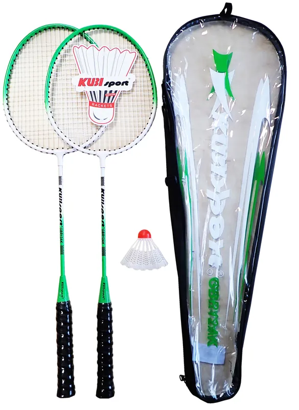 Dokud Zásoby Vydrží Badmintonová sada GBR12AK - 2 rakety+ košíček + pouzdro