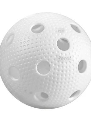 Florbalový míček FREEZ BALL OFFICIAL bílý - certifikace IFF Autentický