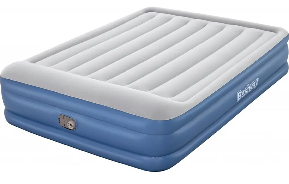 Rychlé Dodání Matrace Bestway Tritech Queen comfort 203x152x46cm se zabudovanou pumpou