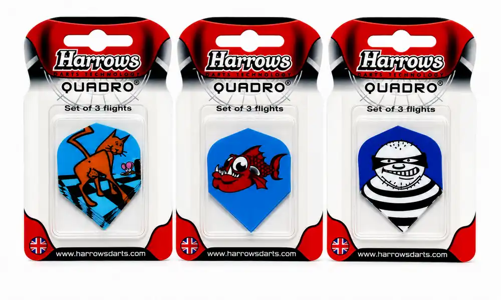 Nejlepší Cena Letky k šipkám HARROWS Quadro
