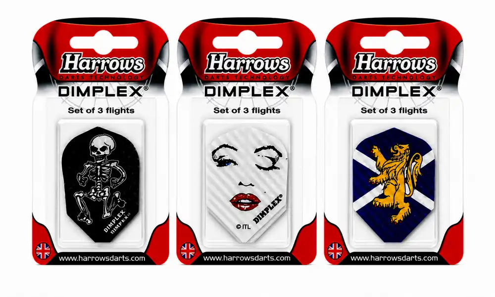 Super Cena Letky k šipkám HARROWS Dimplex