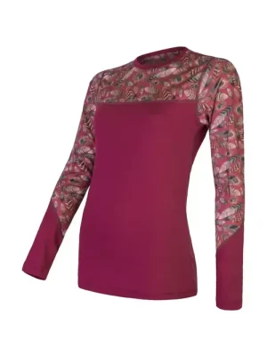 TrikoSensor Merino Impress dl.r. dámské lilla/feather Výhodná Nabídka