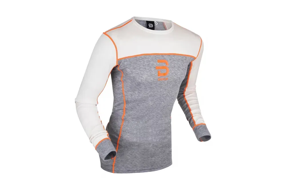 TrikoBjorn Daehlie Performance Tech 333198 dl.r. pánské light grey melange Časově Omezené