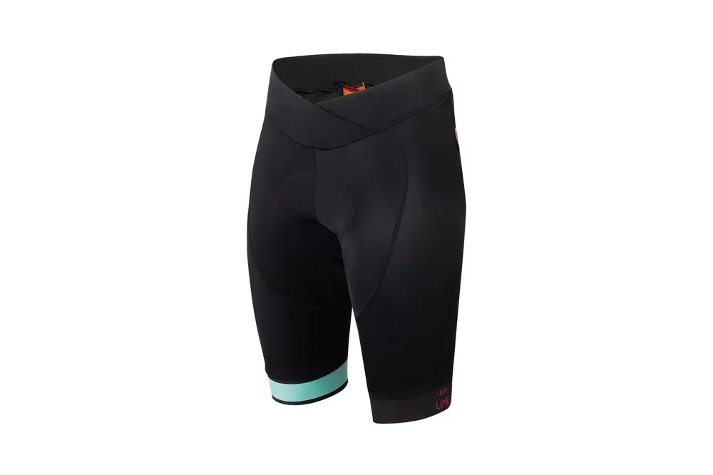 Značkový KraťasyKTM Lady Line dámské black/vital green XL