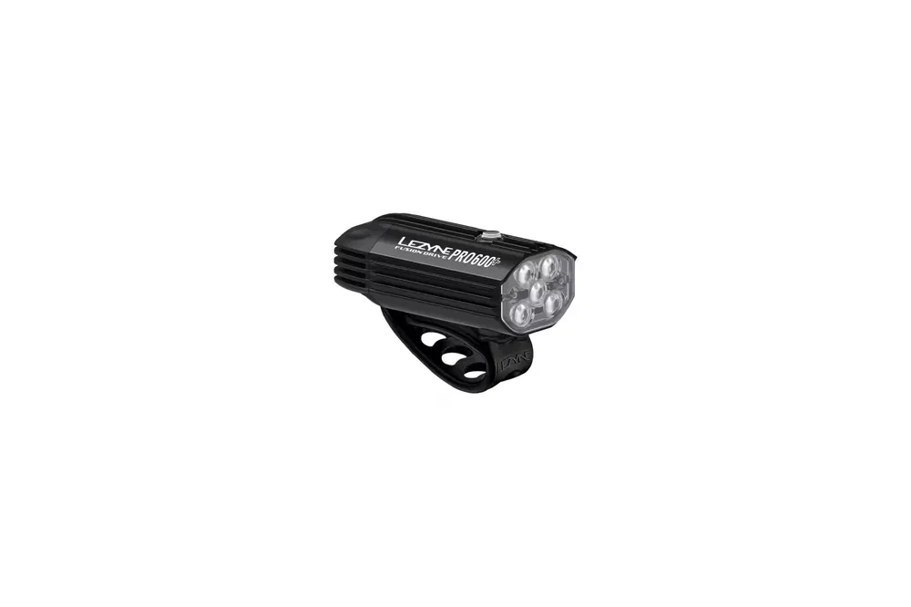 Světlo předníLezyne Fusion Drive Pro 600XL Lumen black Akční Cena