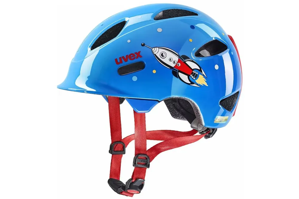 Časově Omezené Helma na koloUvex OYO STYLE dětská blue rocket 46 - 50 cm 2024