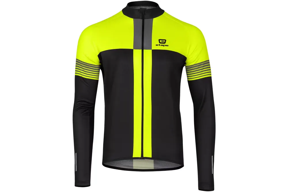 DresEtape Dres Etape Comfort 2100816 pánský dl.r. black/yellow fluo Ověřený