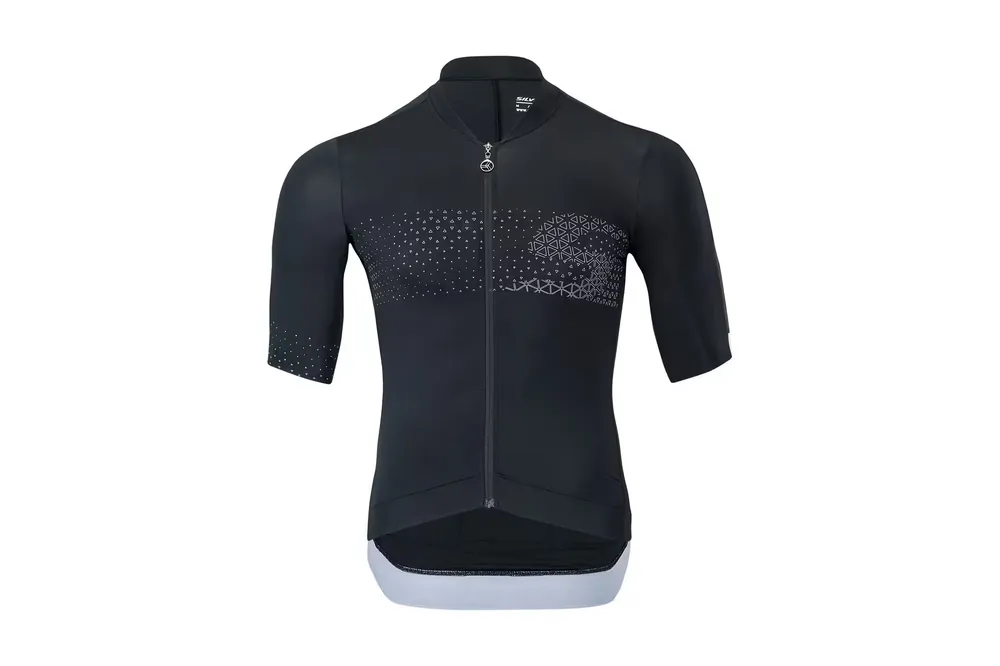 DresSilvini Ansino MD1608 pánský kr.r. black/white M Sleva